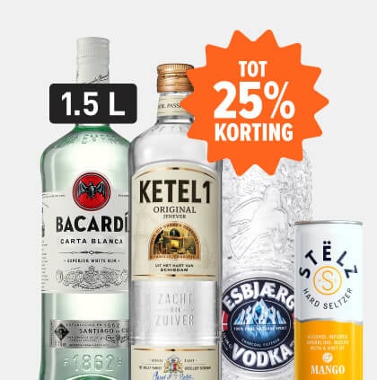 Actieknallers met korting tot 25%